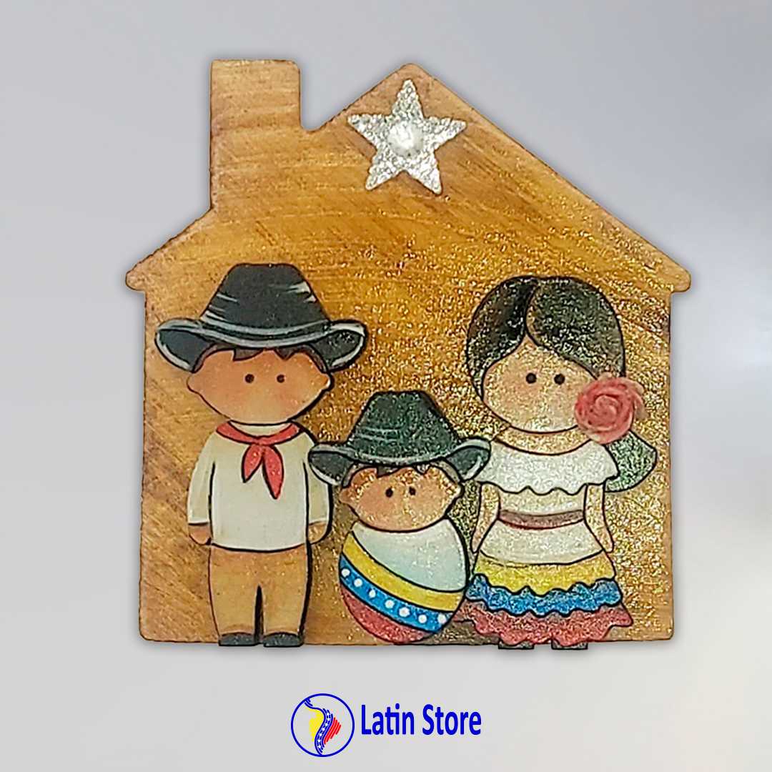 Mini Casa Llaneritos para mesa