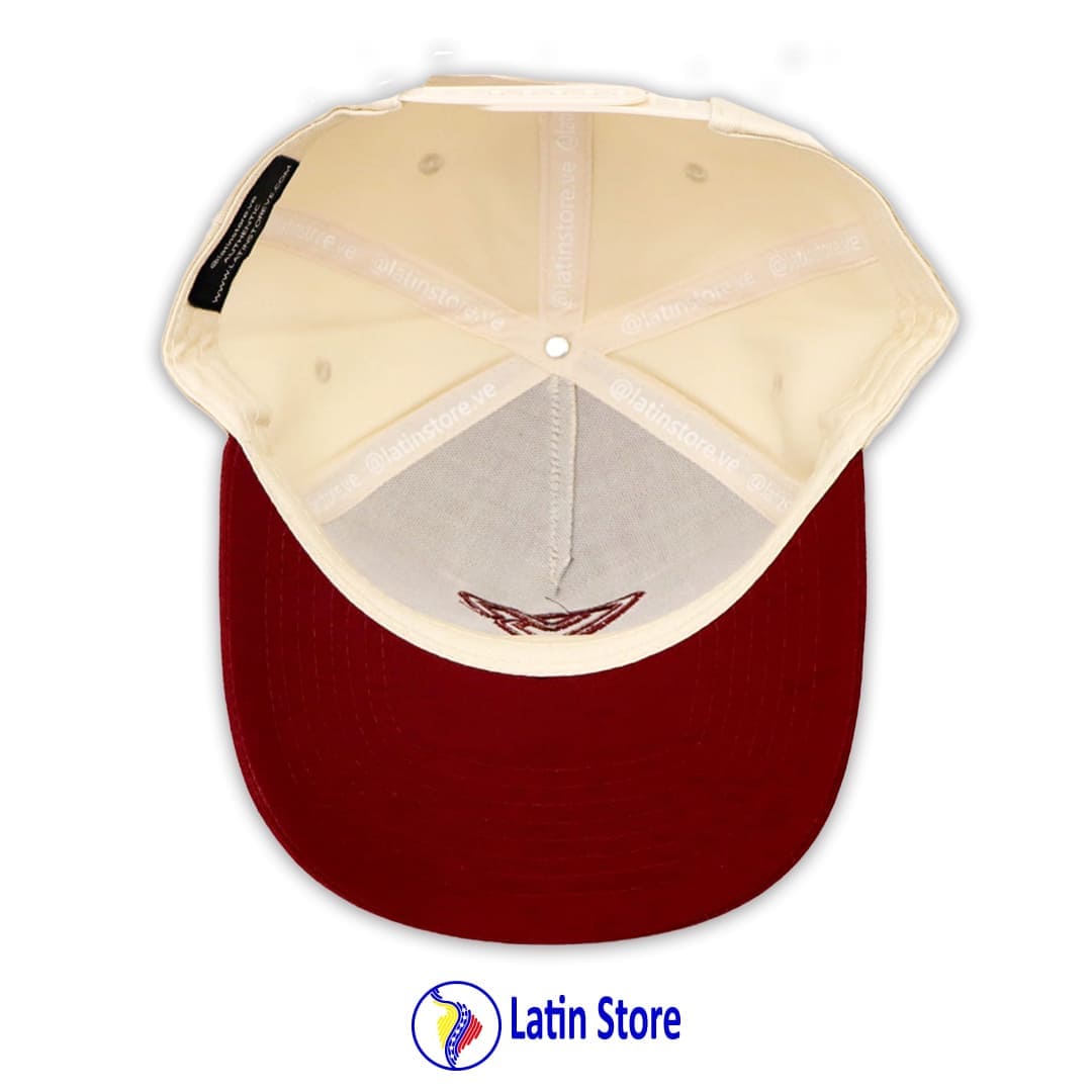 Gorra Latin Store VE – Edición Heritage Vinotinto