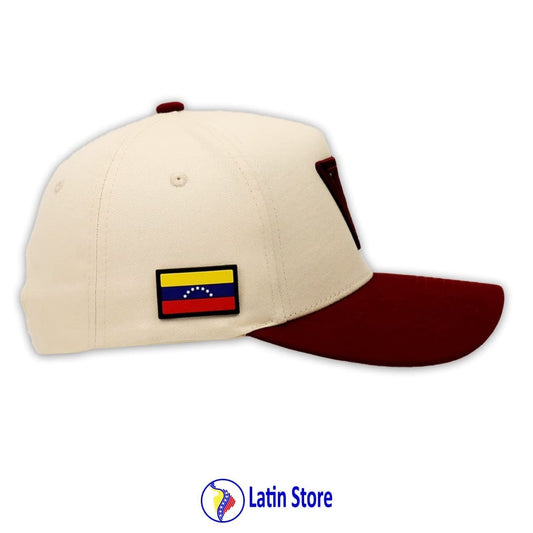 Gorra Latin Store VE – Edición Heritage Vinotinto
