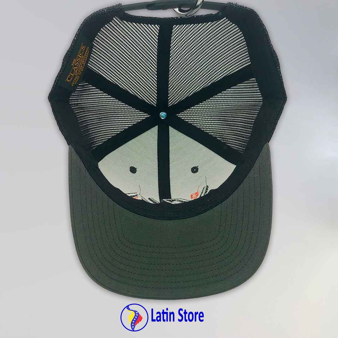 Gorra Vzla Brand Orange lightning bolt