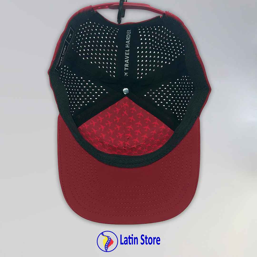 Gorra Vzla Brand +58 Vinotinto