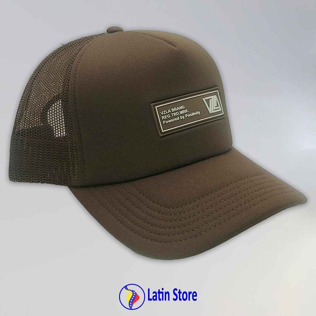 Gorra Vzla Brand Truckers Brown