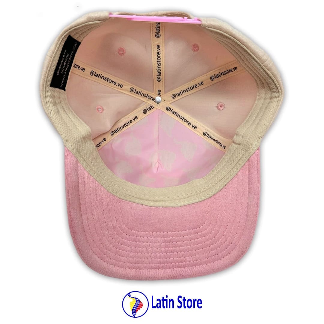 Gorra "Latin Store VE - Pink Suede" - Edición Limitada Premium
