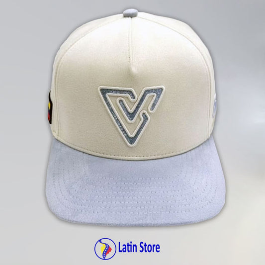 Gorra «Latin Store VE – Heritage Sky Blue Suede» | Edición Limitada Premium