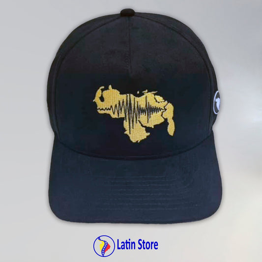 Gorra "Latin Store VE - "Venezuela Resiste" Black - Edición Limitada Premium