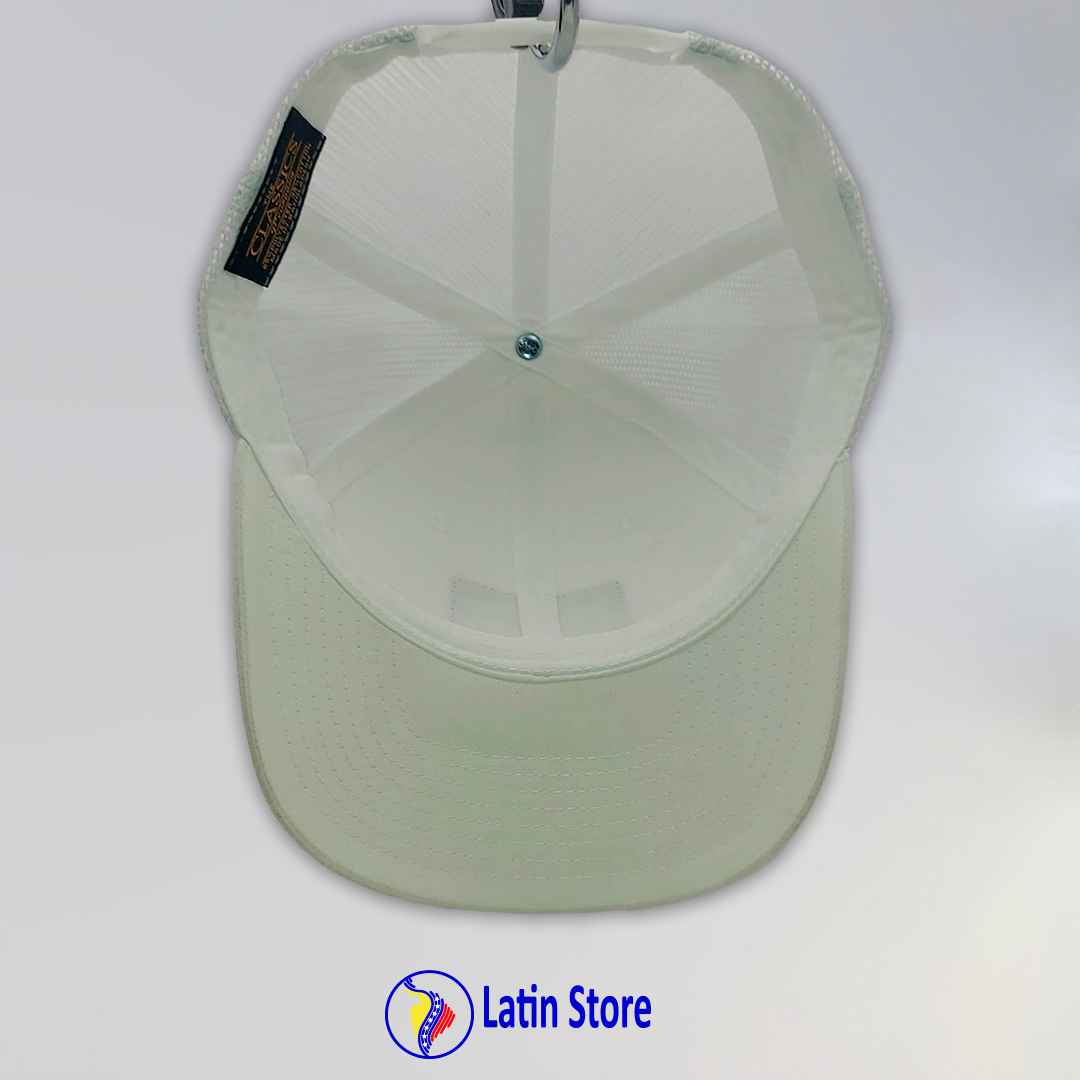 Gorra Vzla Brand +58 Marfil