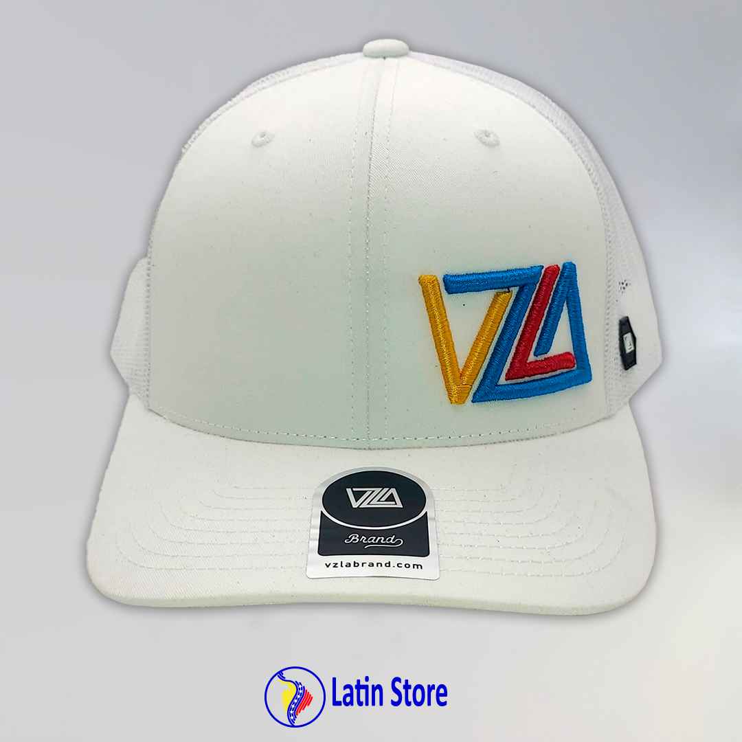 Gorra Vzla Brand Blanca