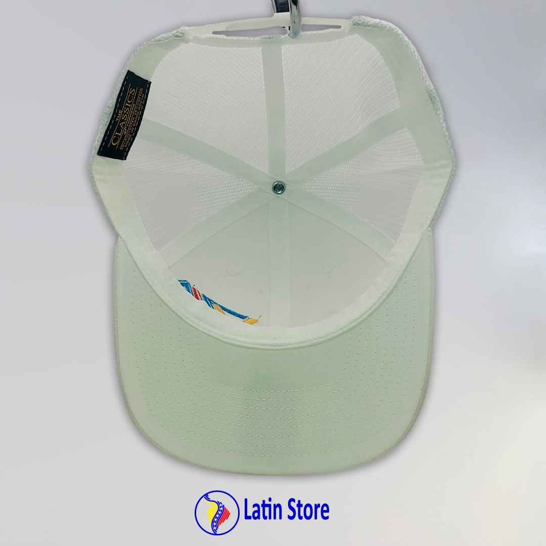 Gorra Vzla Brand Blanca