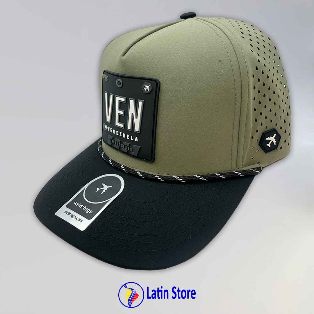 Gorra Vzla Brand Oliva