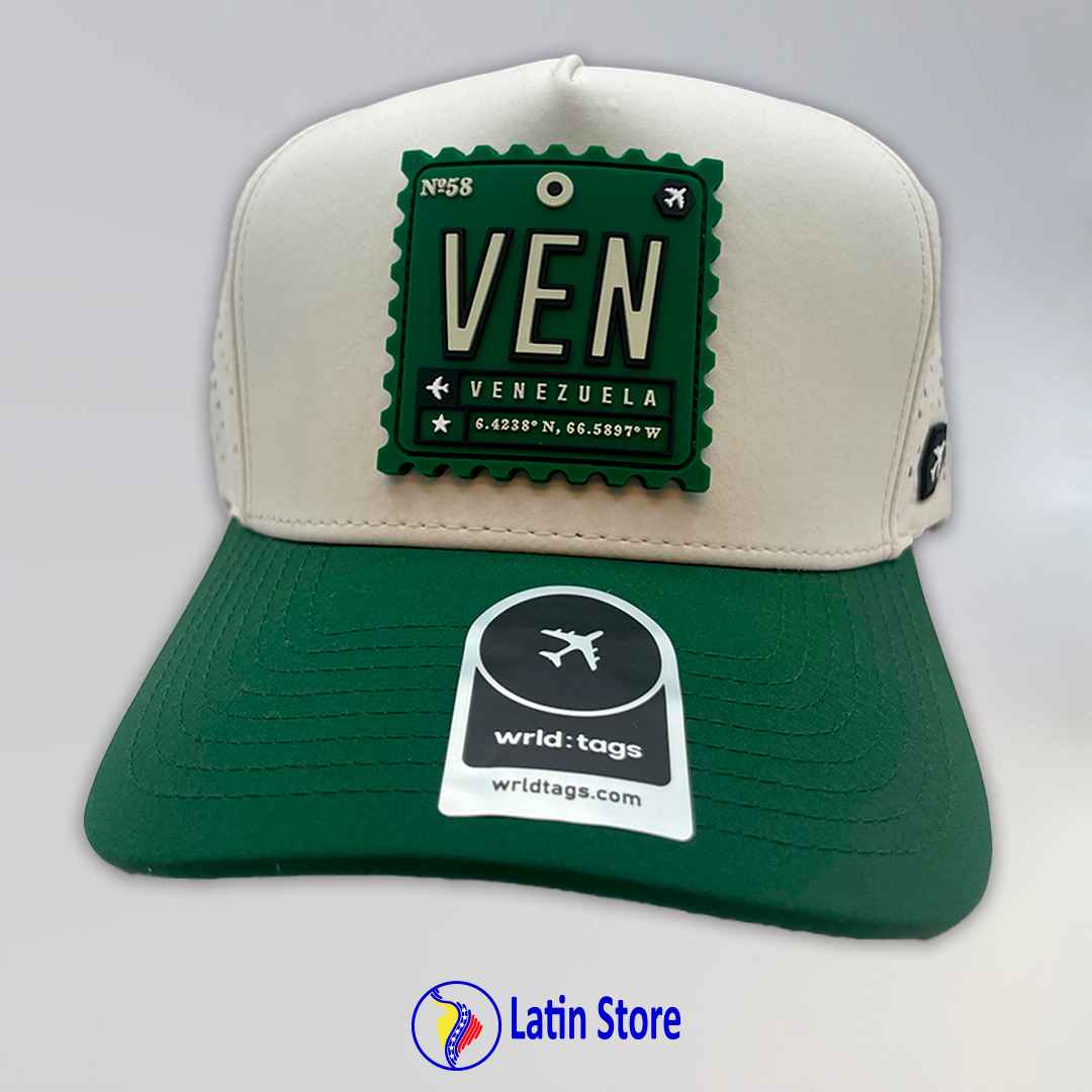 Gorra Vzla Brand Verde Bosque