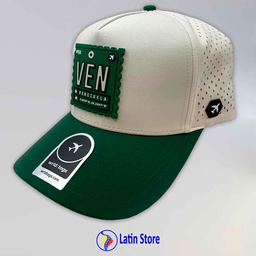 Gorra Vzla Brand Verde Bosque