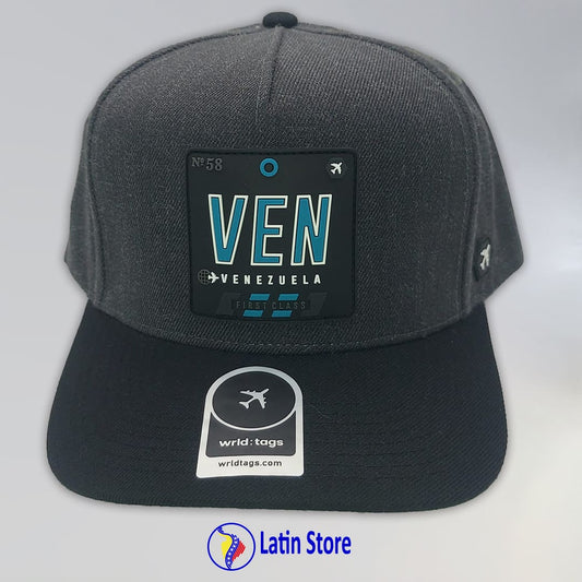 Gorra Vzla Brand: Edición "Cyan Wool"