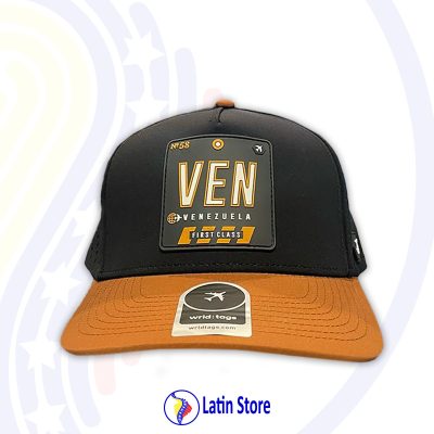 Gorra VEN - Negro y Naranja