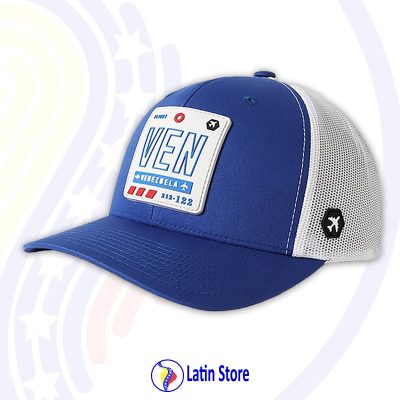 Gorra VEN - Azul y blanco