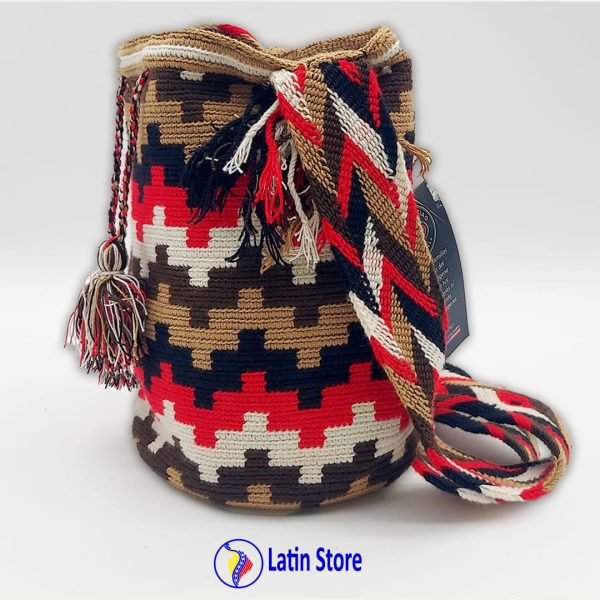 Mochila Wayuu Artesanal "Large" – Edición Cuatro Elementos