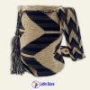 Mochila Wayuu Artesanal "Large" – Edición Brisa y Tierra