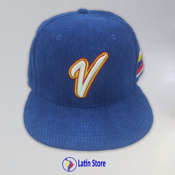 Gorra Venezuela Orgullo y Pasión – Pana Azul Royal