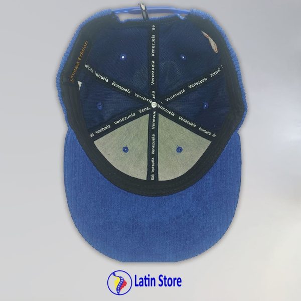 Gorra Venezuela Orgullo y Pasión – Pana Azul Royal