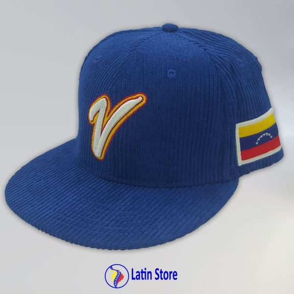 Gorra Venezuela Orgullo y Pasión – Pana Azul Royal