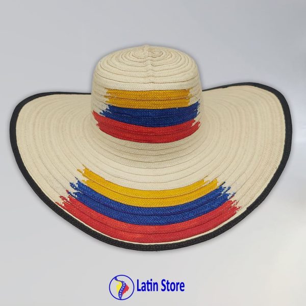 Sombrero Vueltiao Original (15 Fibras) – Tricolor Colombiano