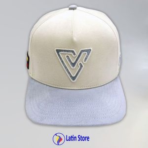 Gorra "Latin Store VE - Heritage Sky Blue Suede" | Edición Limitada Premium